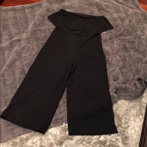 Charlotte Russe Black Jumpsuit